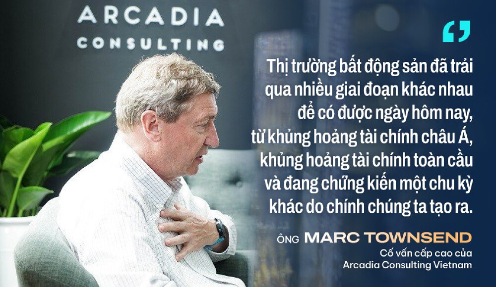 Ông Marc Townsend, Cố vấn cấp cao đơn vị tư vấn bất động sản quốc tế Arcadia Consulting Vietnam