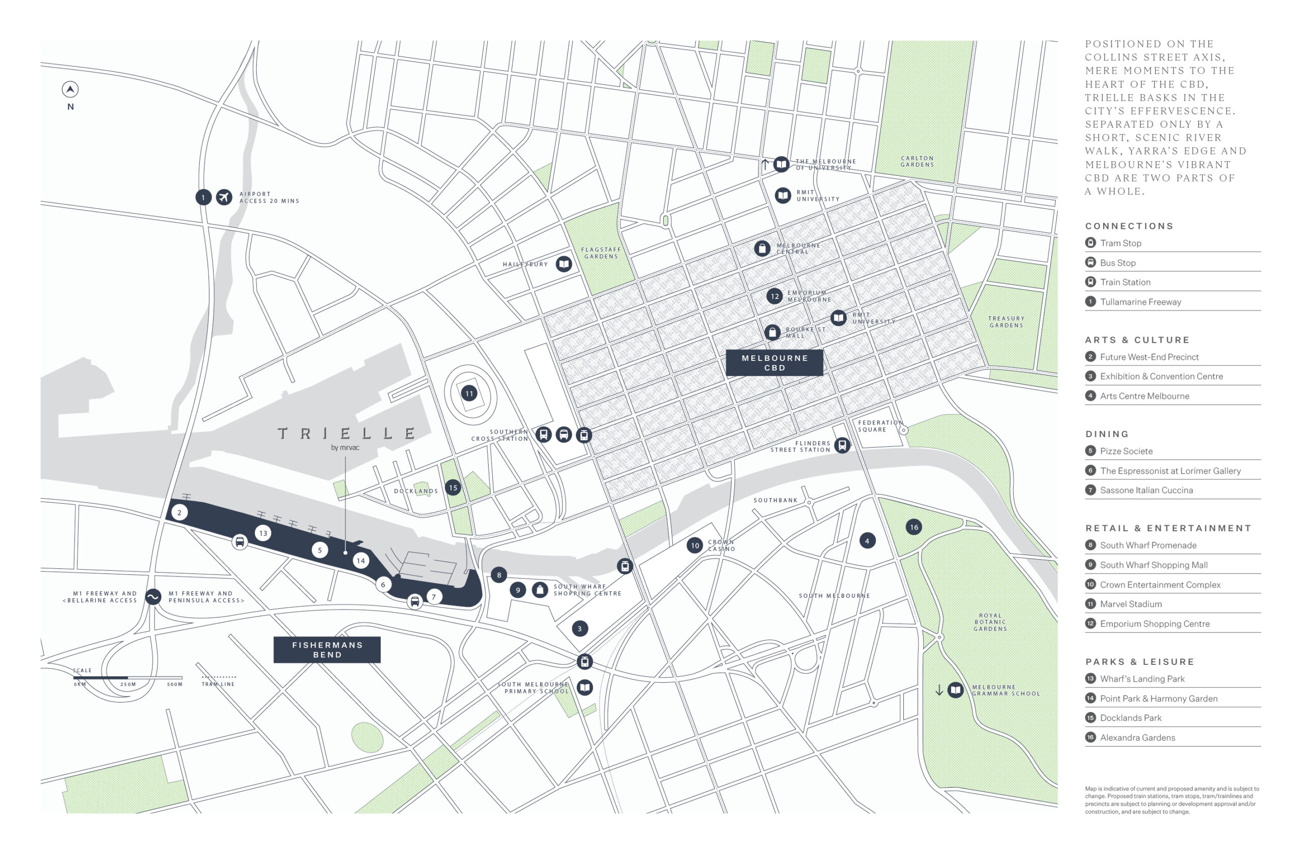 Trielle Location Map and Surrounding scaled Arcadia Consulting Vietnam